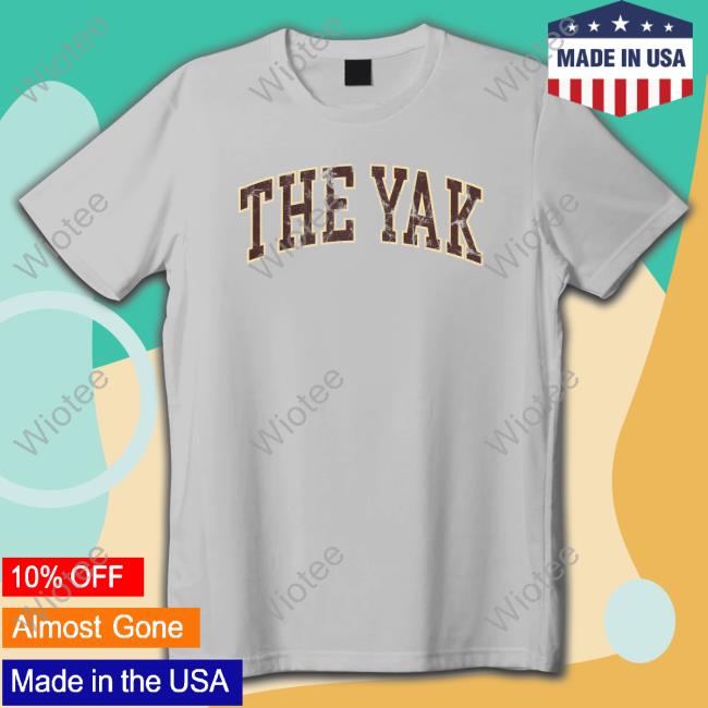 Official The Yak Collegiate Grey Sweatshirt