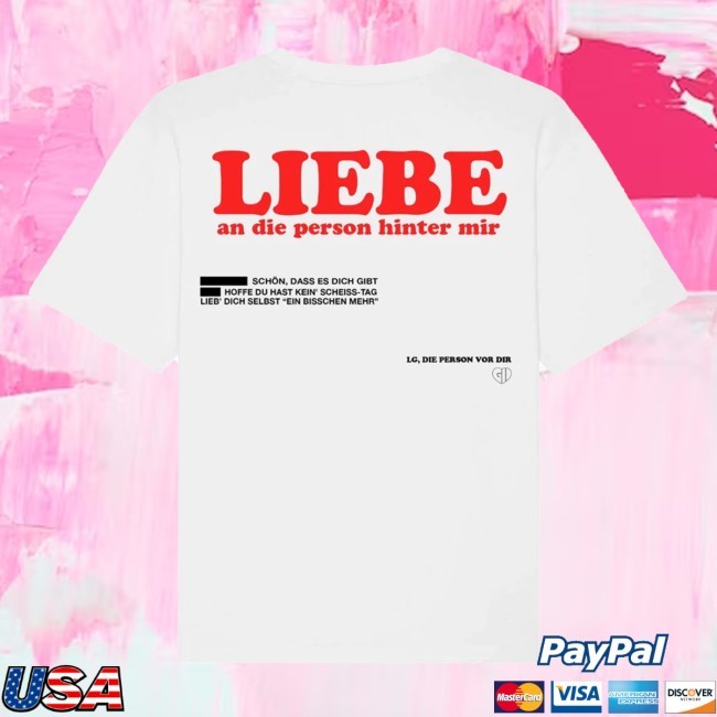 Gregor Hägele - Shirt - Liebe - Weiss