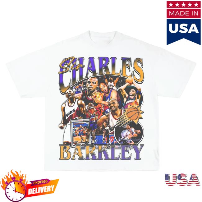Official Game Changer Phx Charles Barkley T-Shirts White GameChanger