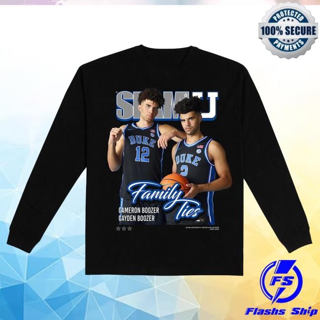 Official Slam Goods SLAM Cover L/S T Shirt - Cameron & Cayden Boozer (SLAMU 10) Official Slam Goods SLAM Cover L/S Tee - Cameron & Cayden Boozer (SLAMU 10)