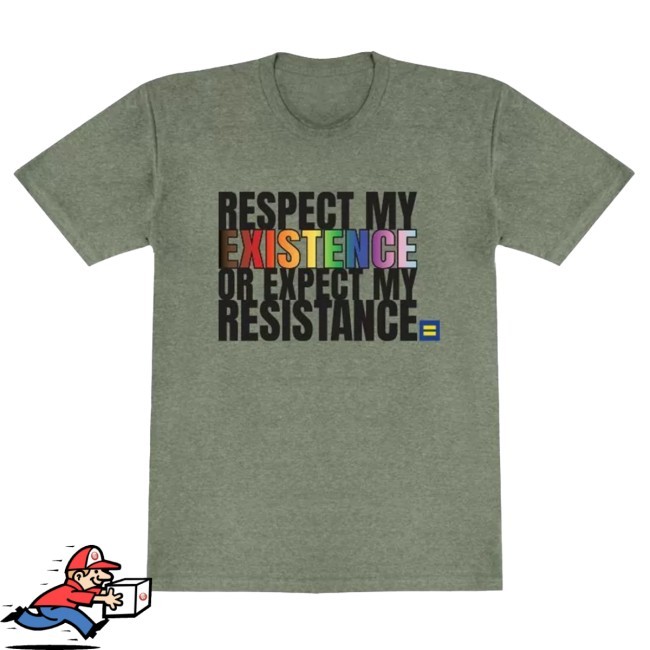 Human Rights Campaign Shop Respect My Existence T Shirt