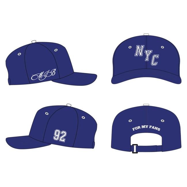 Mary J. Blige "NYC 92" Royal Blue Hat Mary J Blige Official Mary J. Blige "NYC 92" Royal Blue Hat Mary J Blige Official