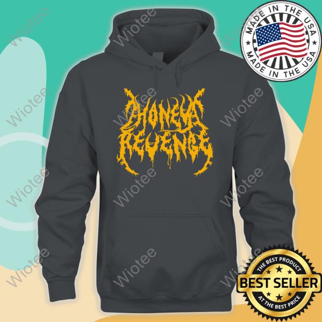 Honey Revenge Death Metal Logo Hoodie Honey Revenge Death Metal Logo Tee Shirt