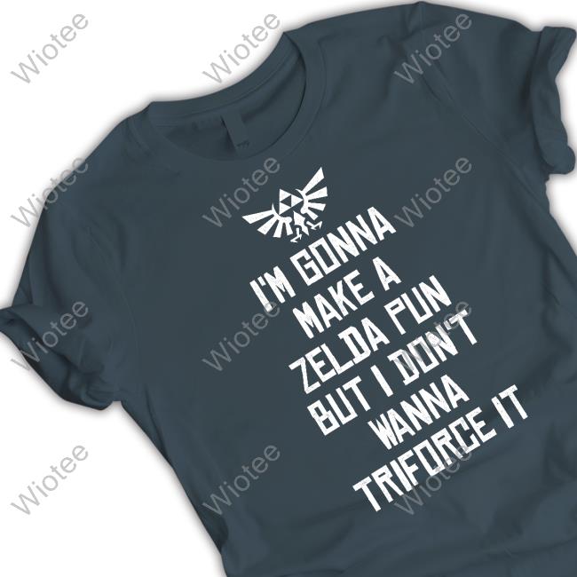 Official Ariel H2oluvin I'm Gonna Make A Zelda Pun But I Don't Wanna Triforce It T-Shirt