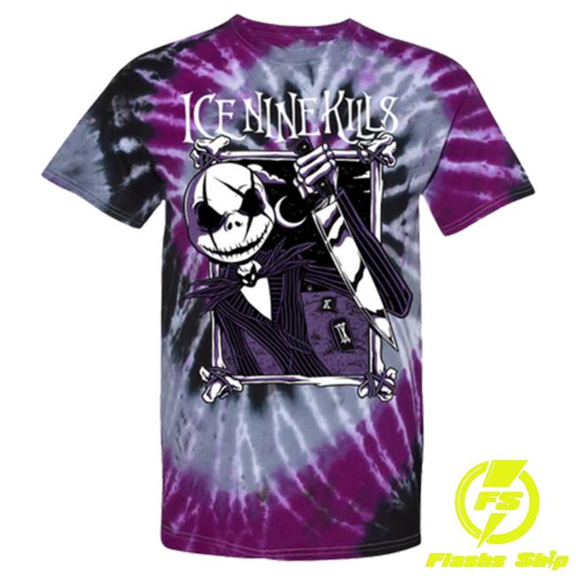 Official Ink Merch Store Ice Nine Kills Graveyard Jack Tie-Dye Tshirt IceNineKills Official Ink Merch Store Ice Nine Kills Graveyard Jack Tie-Dye Shirts IceNineKills