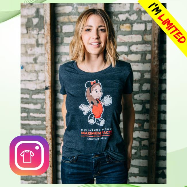 Official Armchair Expert Merch Store Armchair Expert Miniature Mouse Shirt Armchairexpert Philipdefranco Shop