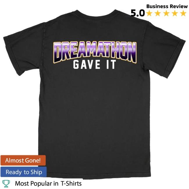 Official Dreamathon Merch Odell Beckman Jr. College X Dreamathon Retro Tshirt