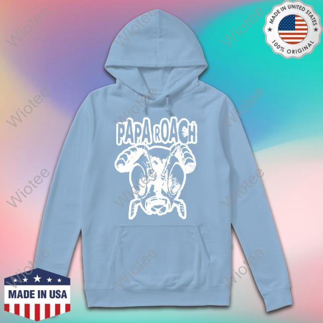 Papa Roach Xl Roach Head T Shirt Papa Roach Merch Xl Roach Head Hoodie
