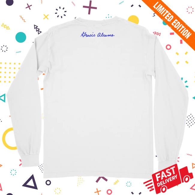 Official Gracie Abrams Merch Store Gracie Abrams Good Riddance 1St Anniversary Long Sleeve GracieAbrams Official Gracie Abrams Merch Store Gracie Abrams Good Riddance 1St Anniversary L/S Tee GracieAbrams