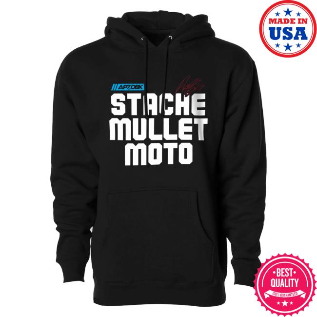 Official Aaron Plessinger Merch Dirt Bike Kidz Stache Mullet Moto - Ap7 Attractive Hoodie Official Aaron Plessinger Merch Dirt Bike Kidz Stache Mullet Moto - Ap7 Crewneck