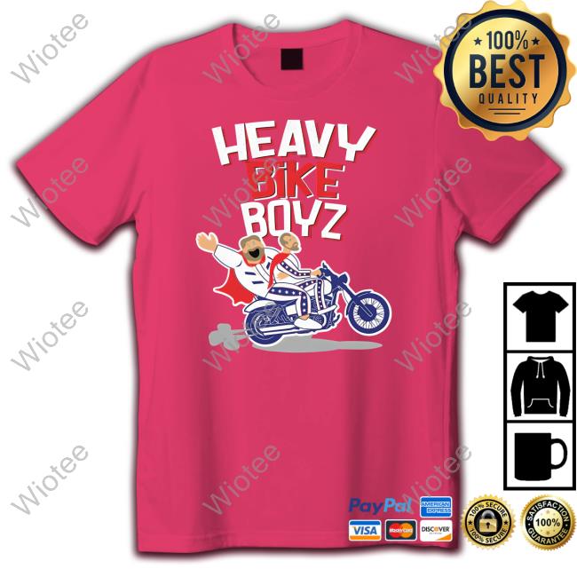 Heavy Bike Boyz Hooded Sweatshirt Official Are You Garbage Merch Heavy Bike Boyz Tee