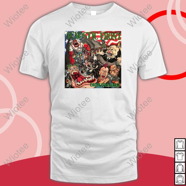 Official Night Shift Merch Agnostic Front Cause For Alarm Tee