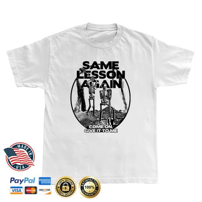 Same Lesson Again / Thick Skull Tee - Paramore Official Store