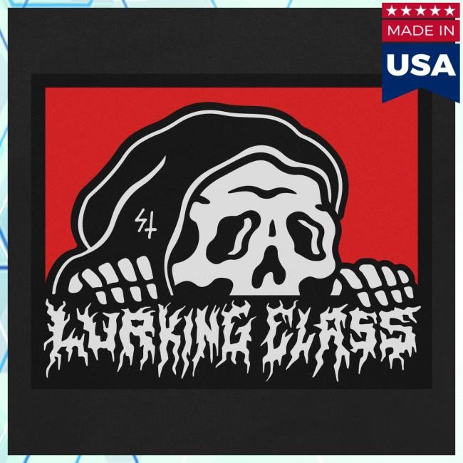 Official Lurking Class Clothing Merch Shop Death Box Lurker Shirts - Black/Red LurkingClass