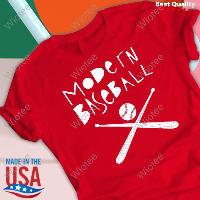 Modern Baseball Baseball Bat T-Shirt