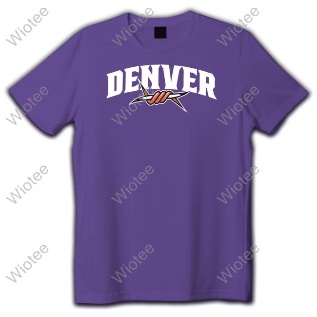 Champion Denver Outlaws Primary Logo Black Tee Shirt Premier Lacrosse League Champion Denver Outlaws Primary Logo Black T Shirt