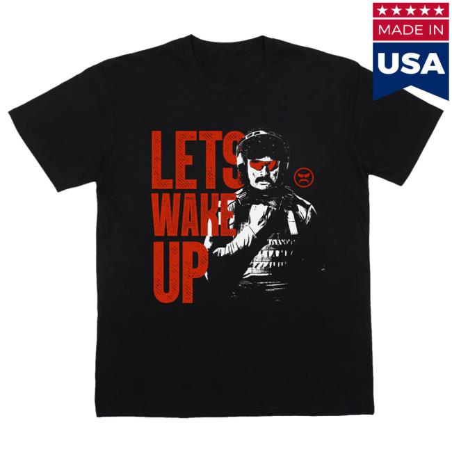 Official Dr Disrespect Merch Champions Club 4/1/24 - Let's Wake Up [Limited] Tees