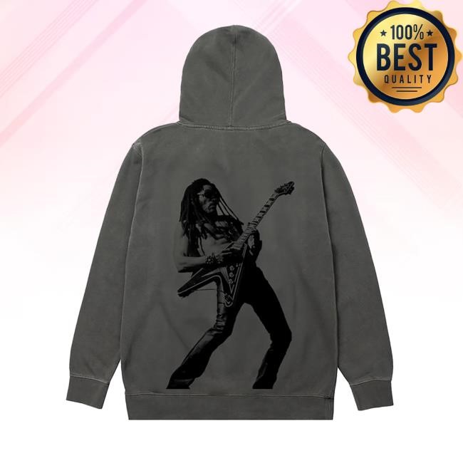 Lenny Kravitz Las Vegas Stencil Hoodie Lenny Kravitz Store Merch