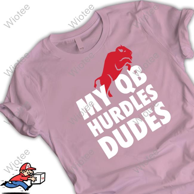 Official Gabby Kranock My Qb Hurdles Dudes Shirt 26 Shirts