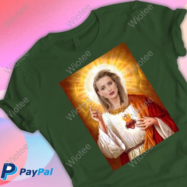 Official Jesus Amber Heard Shirts Jesus Christ Amber Heard Tee Johnnydeppisawifebeater