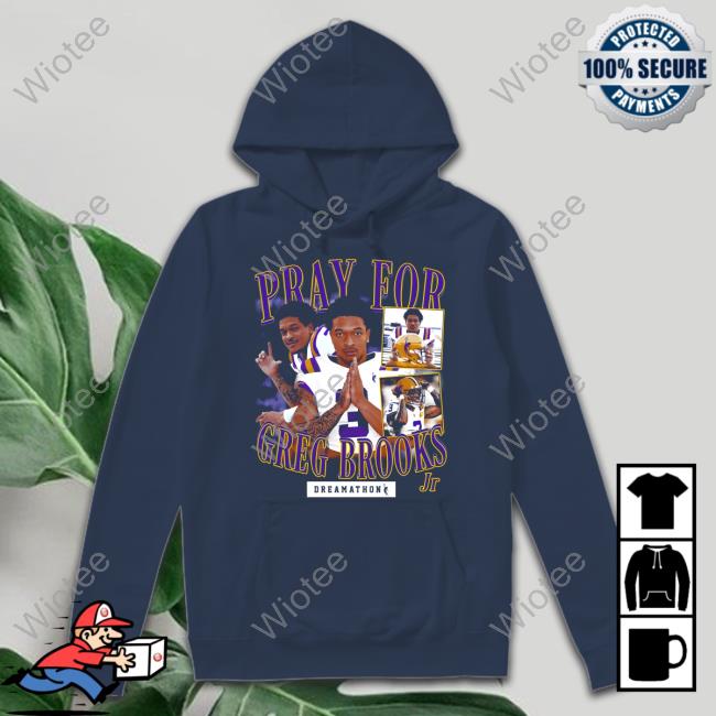Official Dreamathon Merch Pray For Greg Brooks Dreams Shirt Pray For Greg Brooks Dreams Tee Shirt