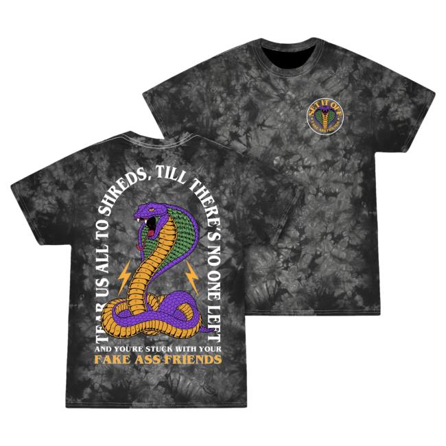 Official Set It Off Merch Store Set It Off Tie Dye Snake Shirt New Set It Off Clothing Shop SetItOff