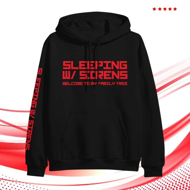Sirens Merch Family Tree Black Pullover Longsleeve T Shirt