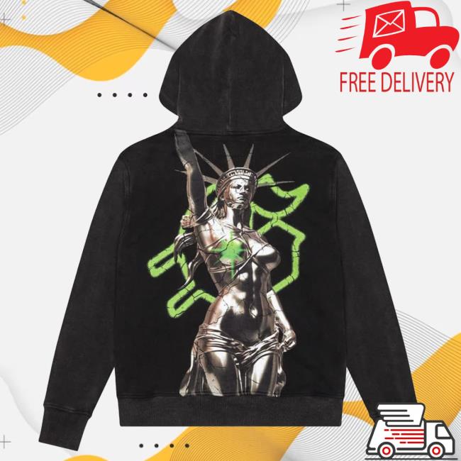 Official Godspeed Nyc Clothing Merch Modern Liberty Sweatshirt (Black) Official Godspeed Nyc Clothing Merch Modern Liberty Crewneck Sweatshirt (Black)