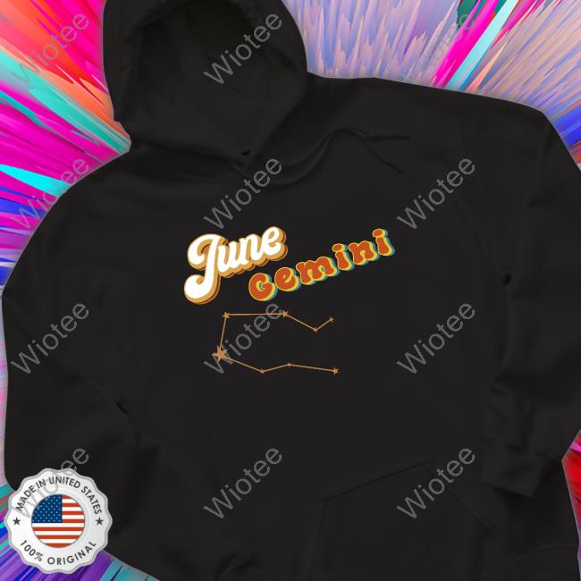 Official June Gemini Tee Shirt June Gemini Tee Shirt
