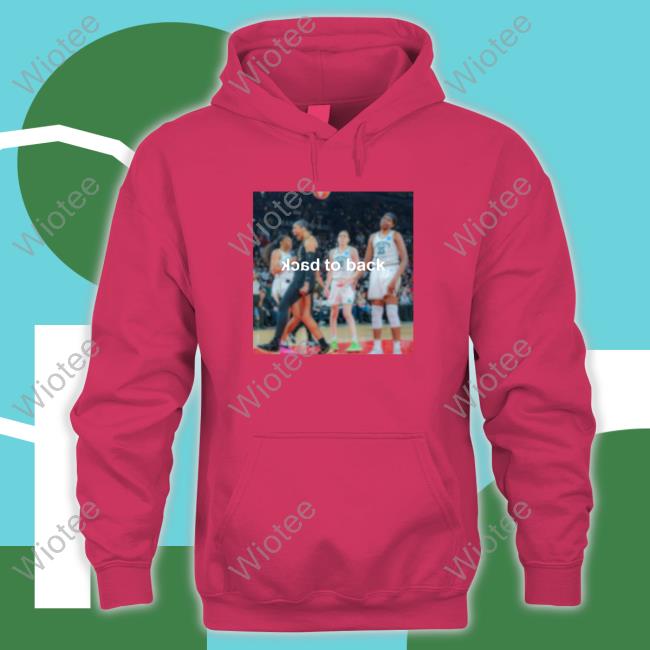 Official A’Ja Wilson Back To Back Tee A’Ja Wilson Back To Back Shirt