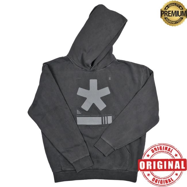 Official To The Stars Clothing Shop Store Asterisk Barcode Heavyweight Sweater Metallic Pigment Black