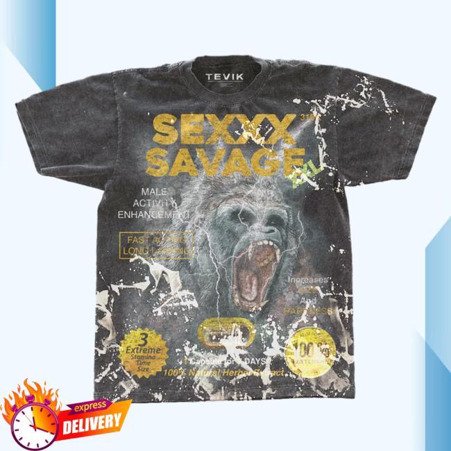Official Teivk Bleached Sexxx Savage Exclusive Shirts