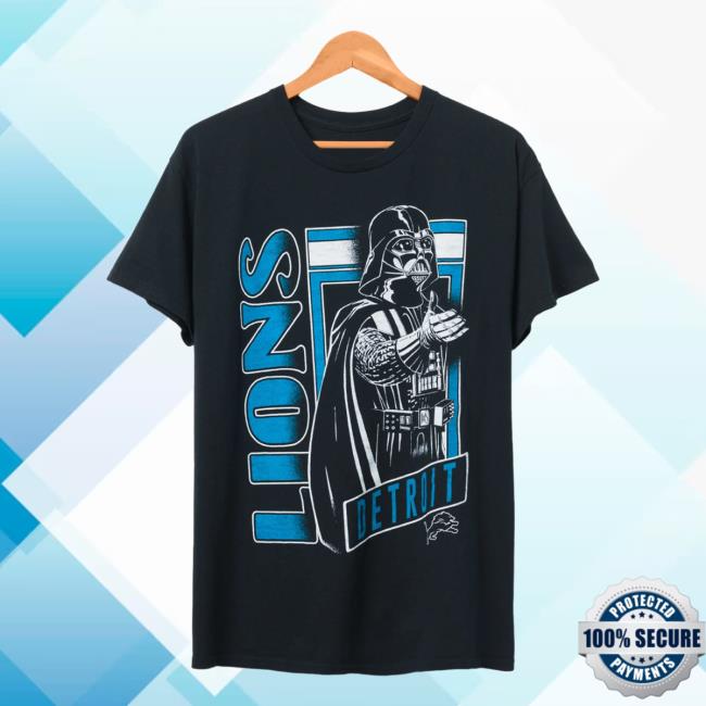 Official Junk Food Apparel Clothing Store Shop Junkfoodclothing Detroit Lions and the legendary Darth Vader Shirt