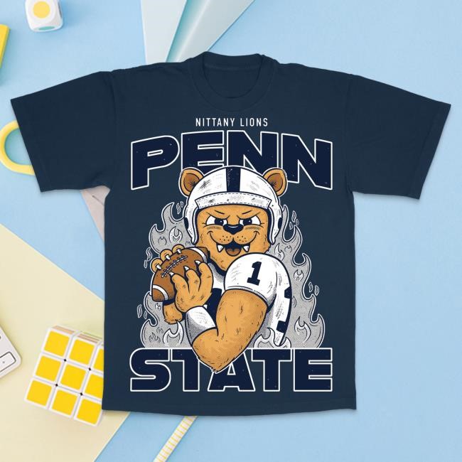 Official Kiwiclo Nittany Lion Mascot New Shirt Navy Official Kiwiclo Nittany Lion Mascot New Shirt Navy