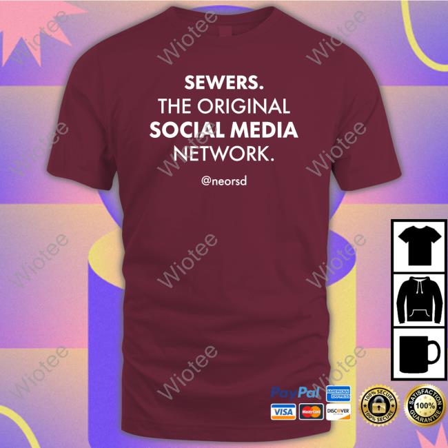 Lisa Sands Sewers The Original Social Media Network Shirt NE Ohio Regional Sewer District Sewers The Original Social Media Network Shirt