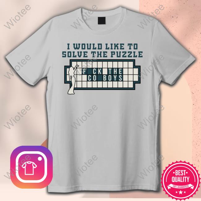 Solve The Puzzle Fuck The Cowboys TShirt