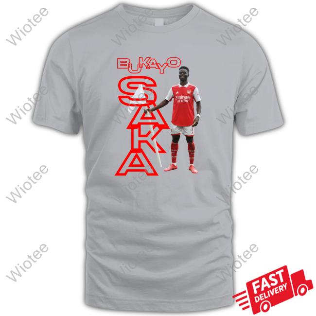 Official Arsenal Saka Bootleg Shirts Arsenal Saka Bootleg Shirt