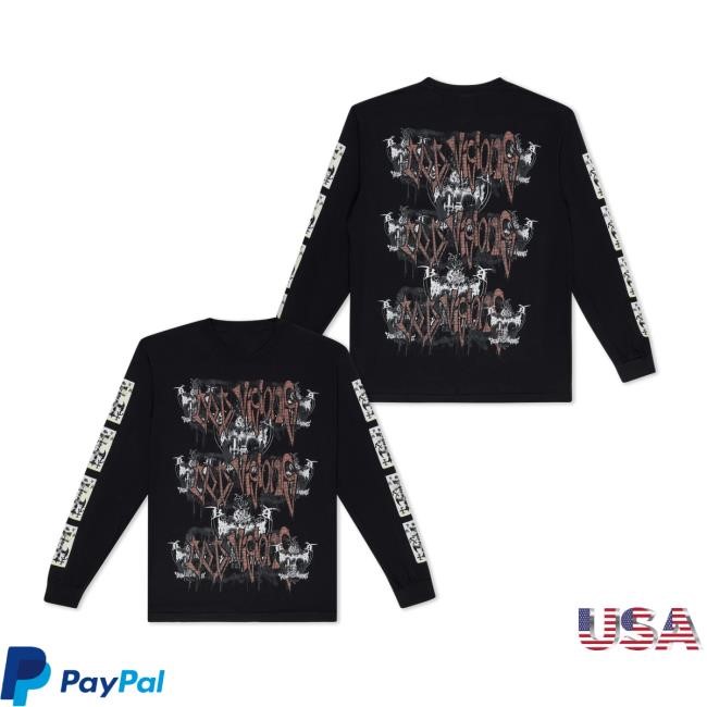 Shielded By Grace Long Sleeve Shirt Bladee Shielded By Grace Long Sleeve Shirt Bladee