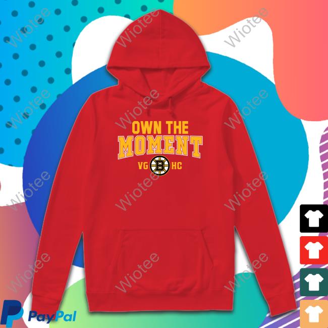 Boston Bruins Own The Moment Tee Boston Bruins Own The Moment Vghc Violent Gentlemen Ty Anderson T Shirt