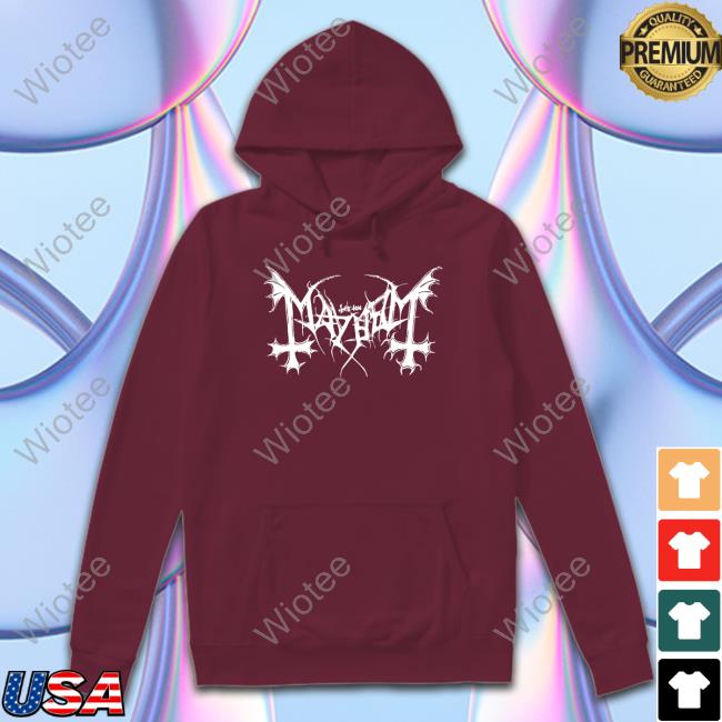 Official Mayhem World Tour White Essential TShirts Official Mayhem World Tour White Essential Hooded Sweatshirt