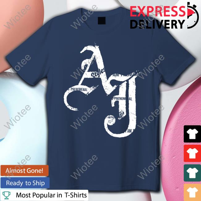 All Elite Wrestling AJ Styles Tee Shirt