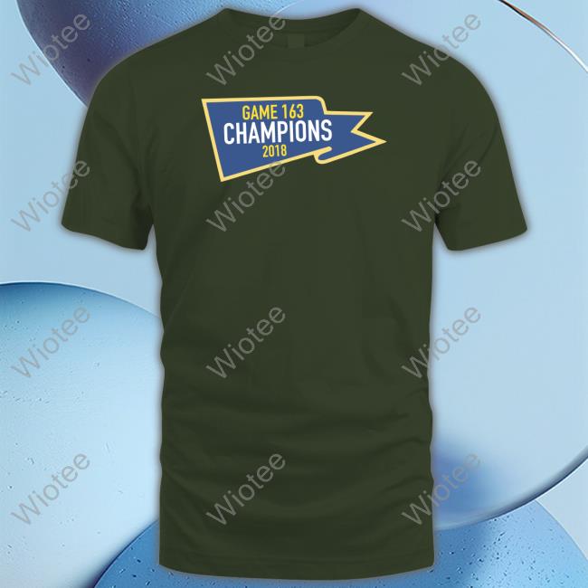 Official Game 163 Champions 2018 Shirt