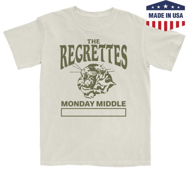 The Regrettes Merch Monday Middle Pe Hoodie