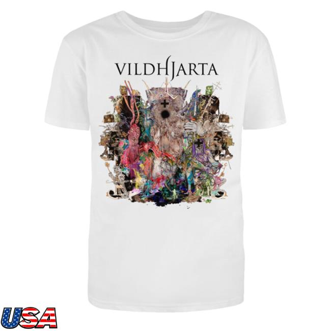 Vildhjarta Merch Kristallfågel White Long Sleeve Shirt