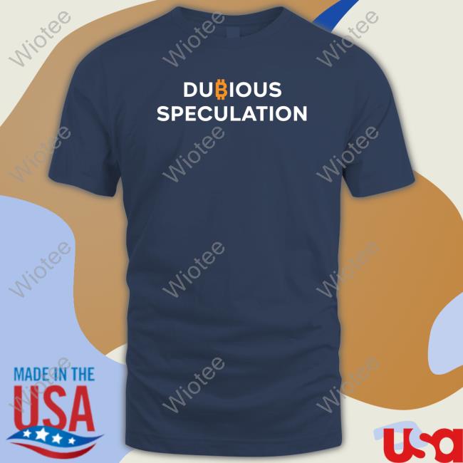 Official Dubious Speculation Bitcoin Hoodie