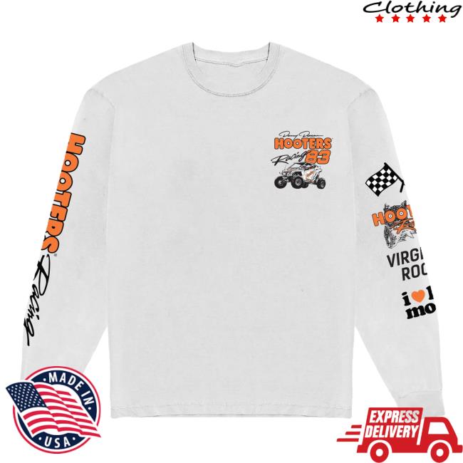 Official Danny Duncan Apparel Clothing Shop Store Rzr Racing White Long Sleeve Shirt Dannyduncan Merch
