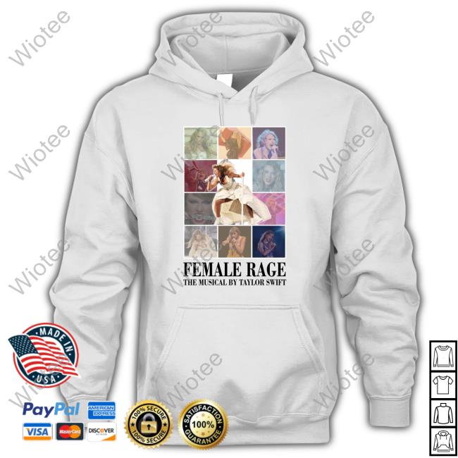Taylor Swift Eras Tour Merch Female Rage The Musical By Taylor Swift Tshirt