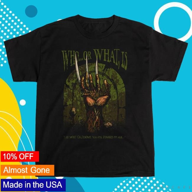 Official Heroes and Villains Merch Store Shop Marvel Zombies Wolverine's Hand Top Shirt Heroes & Villains Official Heroes and Villains Merch Store Shop Marvel Zombies Wolverine's Hand Tees Heroes & Villains
