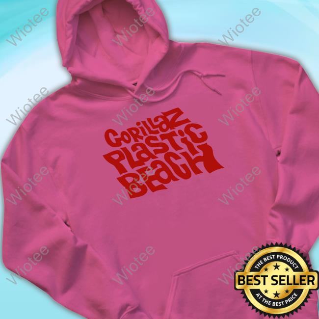 Gorillaz Merch Gorillaz Plastic Beach Long Sleeve Shirt