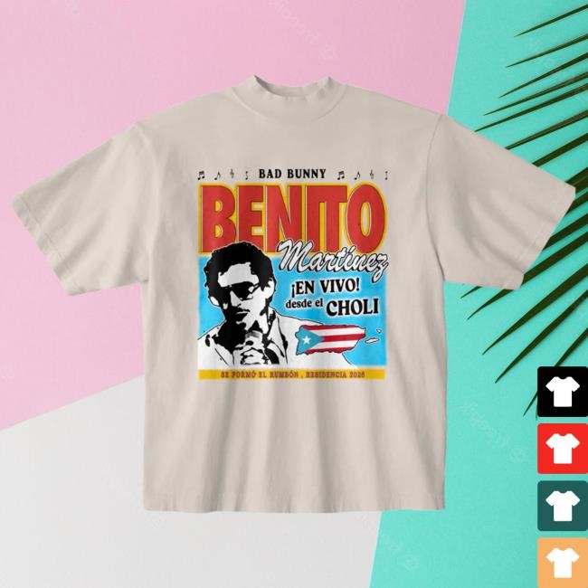 Official Bad Bunny Store Bad Bunny Salsa Off White Tees BadBunny